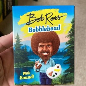 Bob Ross bobble head